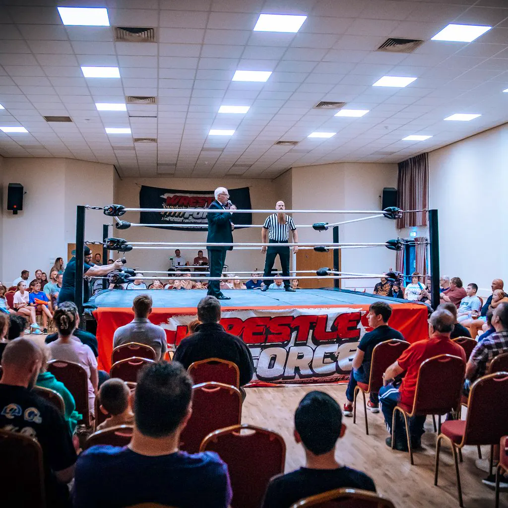 Wrestling in Wickford at Nevendon Centre