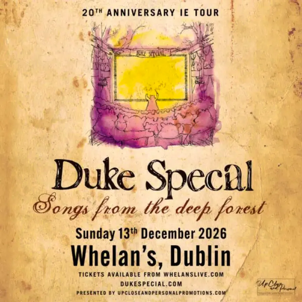 Duke Special at Whelans Dublin