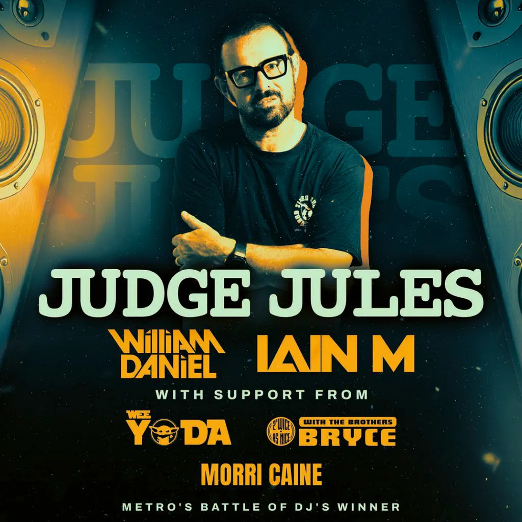 Judge Jules At Metro-Reloaded - Judgement Day at Metro Saltcoats