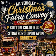 All Vehicle Christmas fairy convoy at Sutton Coldfield Rugby Club