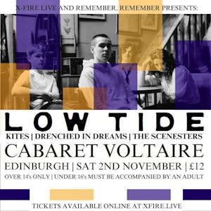 Low Tide + support - Edinburgh