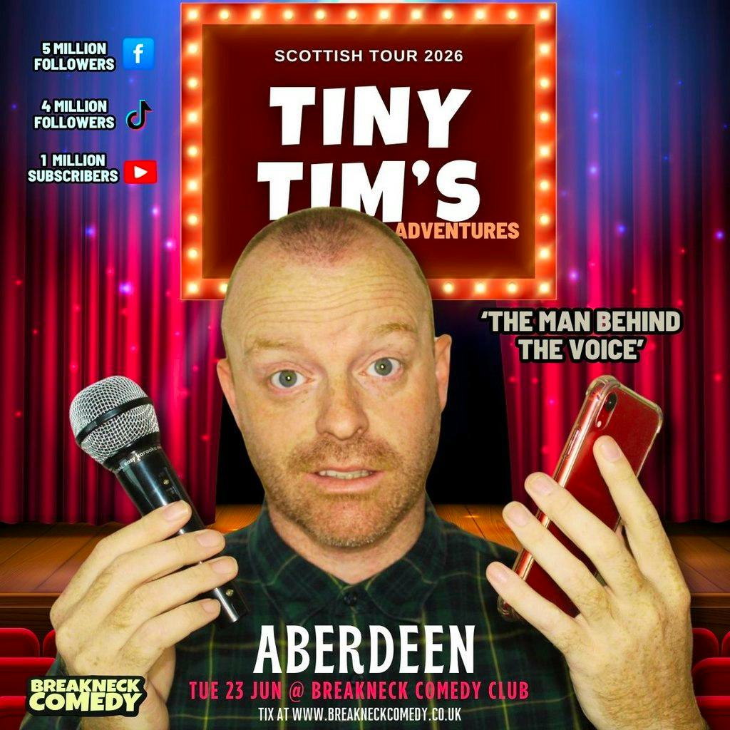 Tiny Tim at Breakneck Comedy