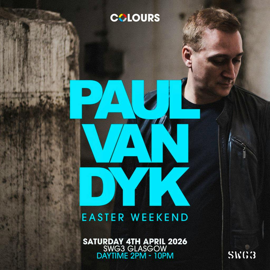 Colours Presents - Paul Van Dyk at SWG3