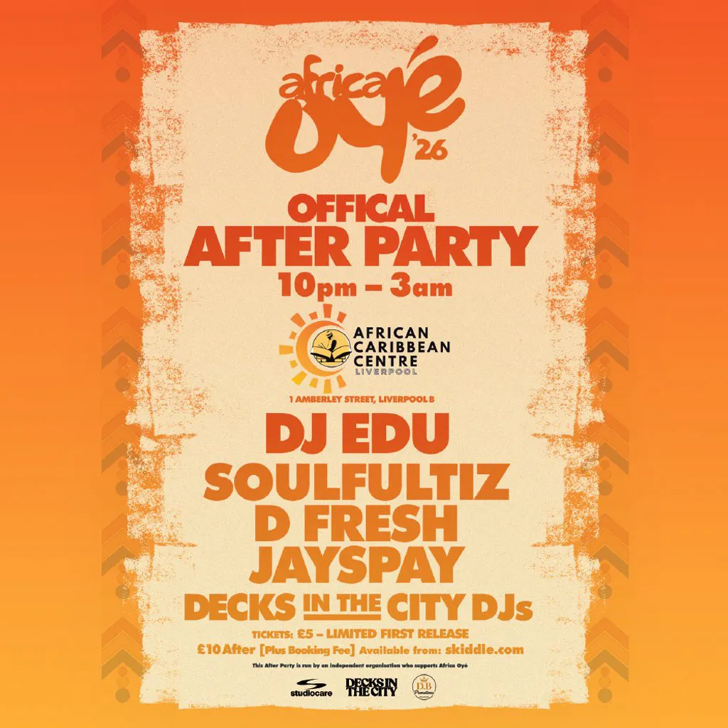 Africa Oyé - Offical After Party at African Caribbean Centre Liverpool