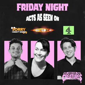 Friday Night Showcase|| Creatures Comedy Club