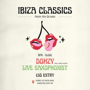 Ibiza Classics Event (DJ + Sax)