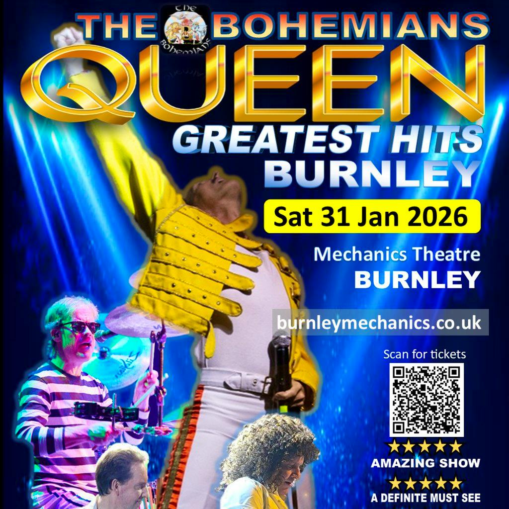 Queen GREATEST HITS BURNLEY at Burnley Mechanics Theatre
