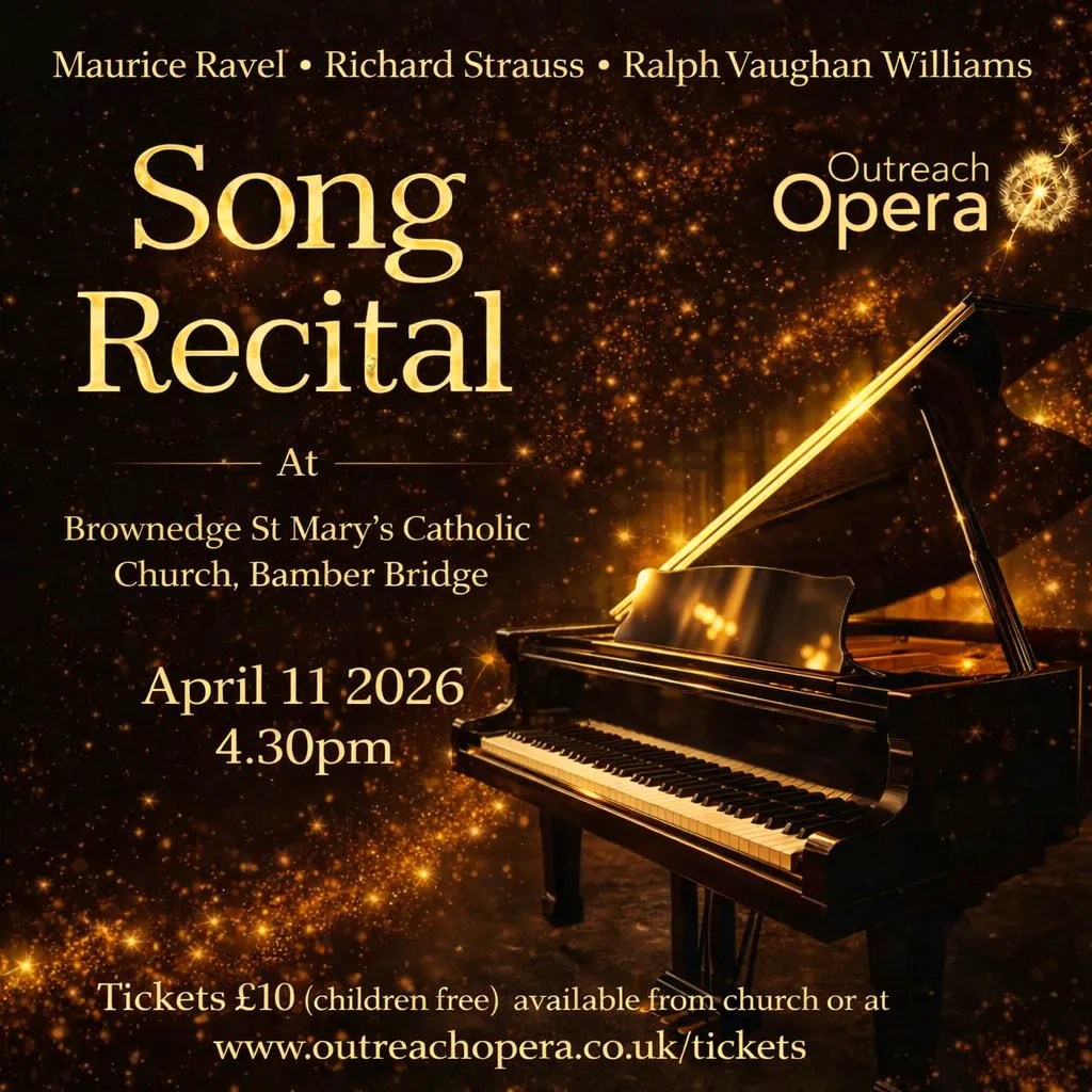 Song Recital at Brownedge St Mary's Catholic Church, Preston at Brownedge St Mary's Church, Bamber Bridge