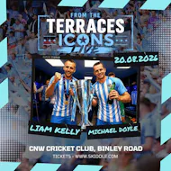 From the Terraces - Liam Kelly & Michael Doyle at Coventry And North Warwickshire Sports Club, Coventry
