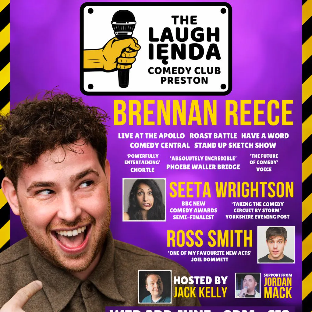 The Laughienda Comedy Club Preston | 3rd Jun '26 at The Continental
