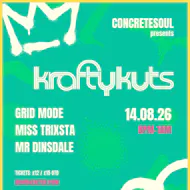ConcreteSoul presents: KRAFTY KUTS - 14.08.26 - Bomba Exeter at Bomba
