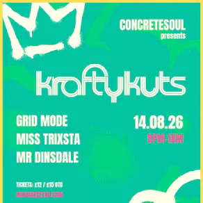 ConcreteSoul presents: KRAFTY KUTS - 14.08.26 - Bomba Exeter