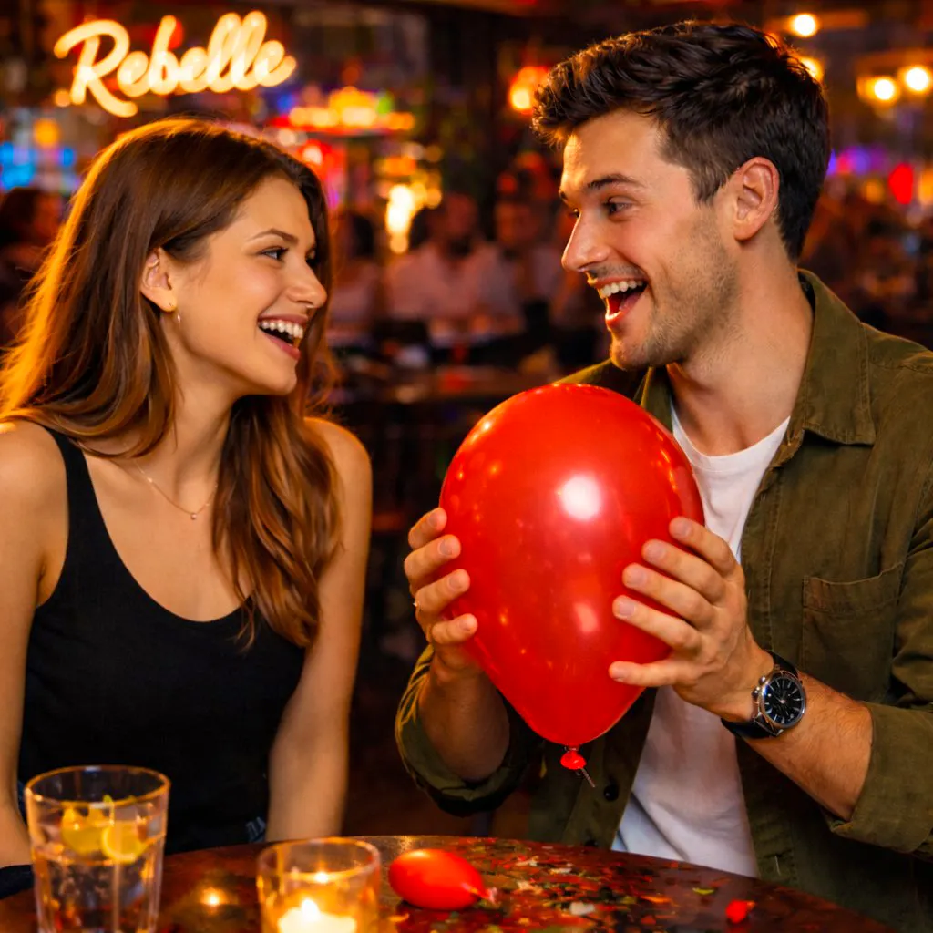 Pop The Balloon Dating (Ages 21-45) at Rebelle
