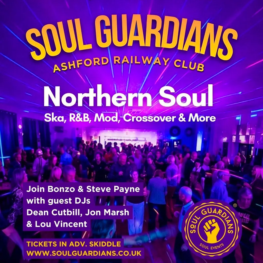 Soul Guardians - Ashford Railway Club - Sept 2026 at Ashford Railway Club