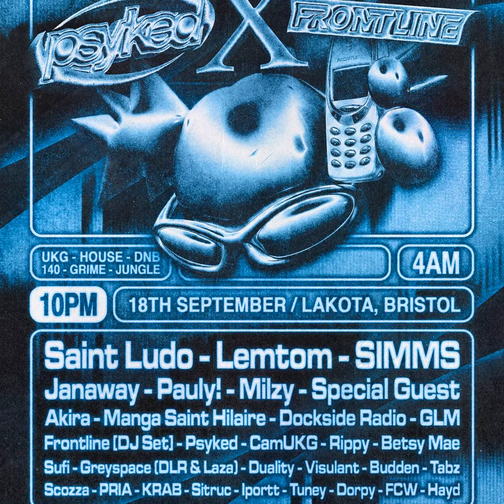 Psyked X Frontline (Saint Ludo, Lemtom, SIMMS + MANY MORE) at Lakota