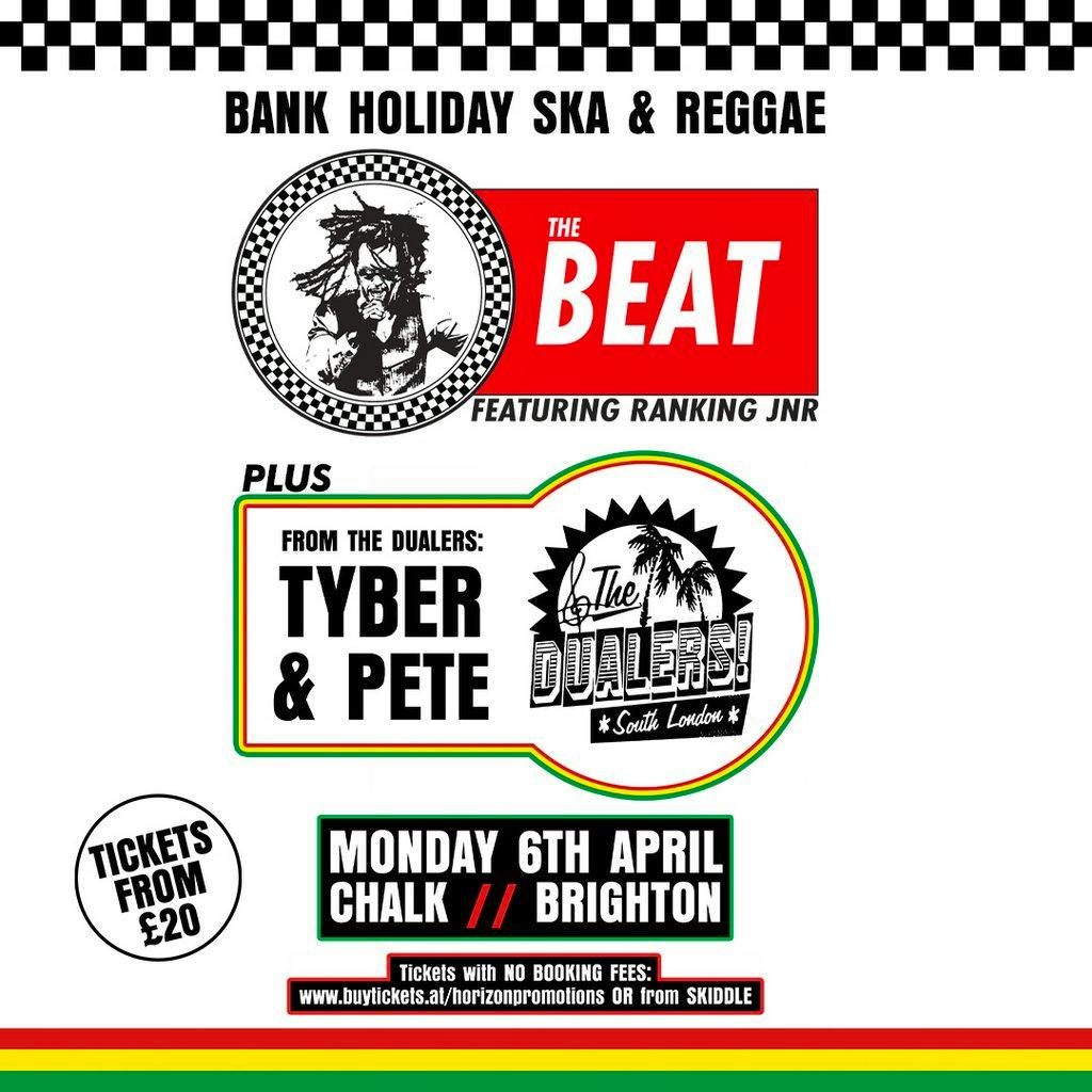 The BEAT / Dualers' TYBER & PETE / Sunday 5th April / Chalk /BTN at Chalk Brighton