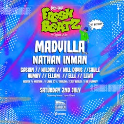 Bass Jamz Presents - Fresh Beatz in Open-Air W/ Madvilla Tickets | Unit 12   Ousburn Newcastle Upon Tyne  | Sat 2nd July 2022 Lineup