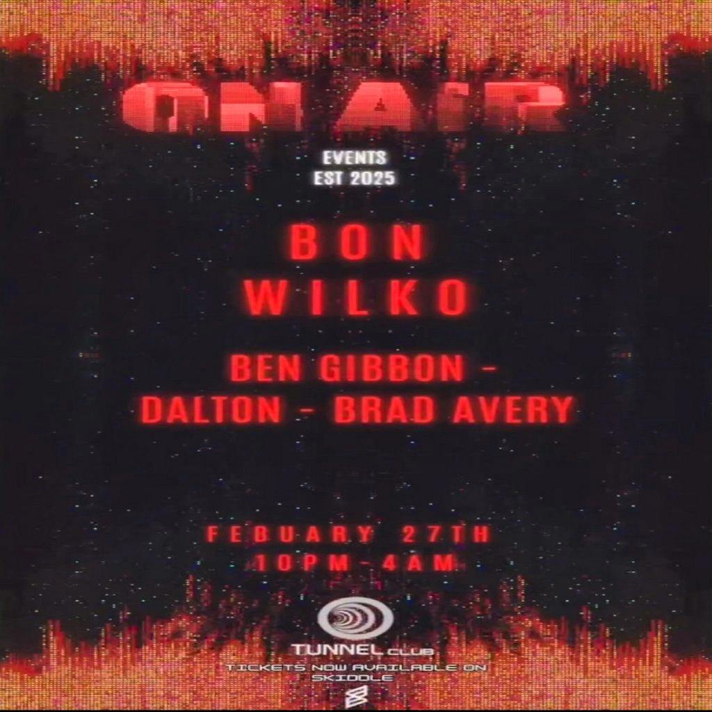 On Air Events at Tunnel Club Birmingham