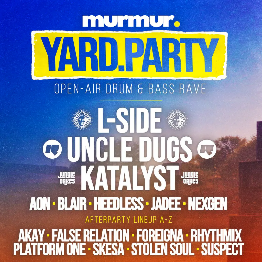Murmur Yard Party : L-Side, Uncle Dugs & Katalyst at The Black Prince