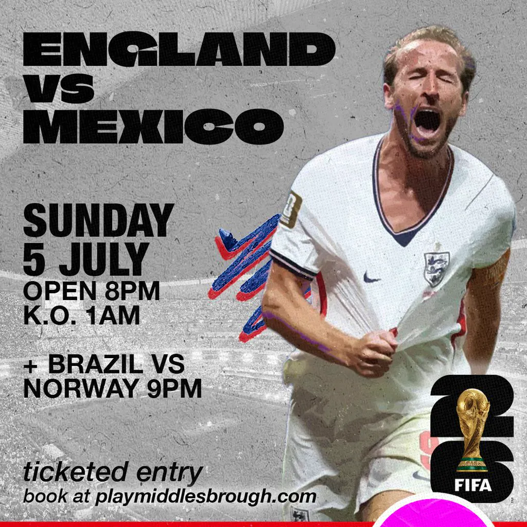 England v Mexico : World Cup R16 at PLAY