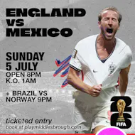 England v Mexico : World Cup R16 at PLAY