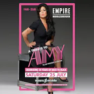 BACK TO BLACK The Amy Winehouse Celebration at The Middlesbrough Empire