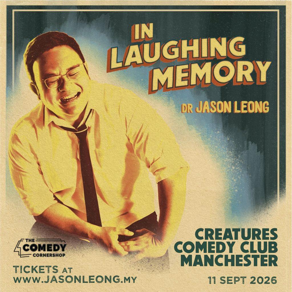 Dr Jason Leong live in Manchester! | The Comedy Cornershop at Creatures Comedy Club