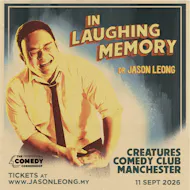 Dr Jason Leong live in Manchester! Tour | The Comedy Cornershop at Creatures Comedy Club