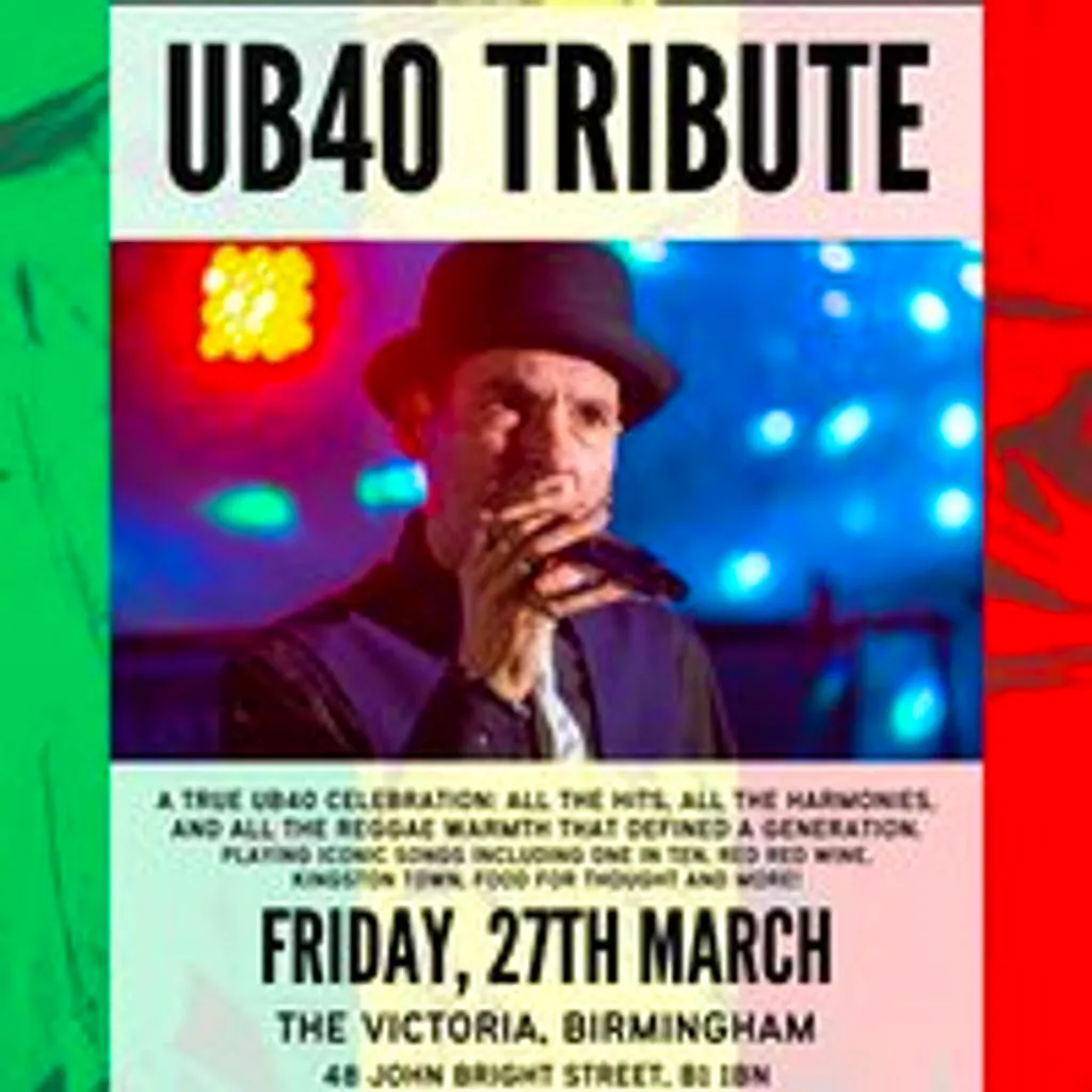 UB40 (Tribute) at The Victoria Birmingham
