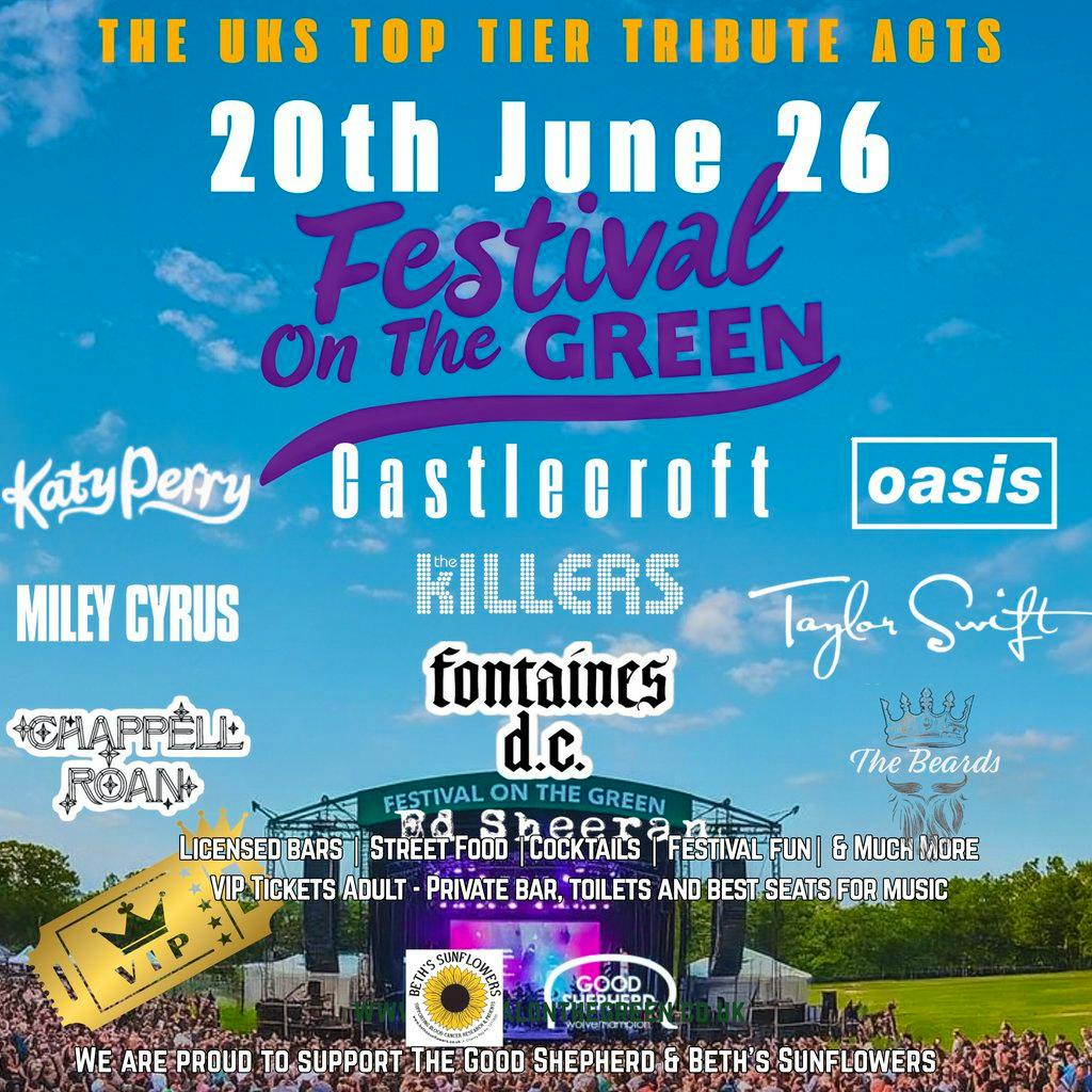 Festival on the Green - Castlecroft at WOLVERHAMPTON RUGBY CLUB 