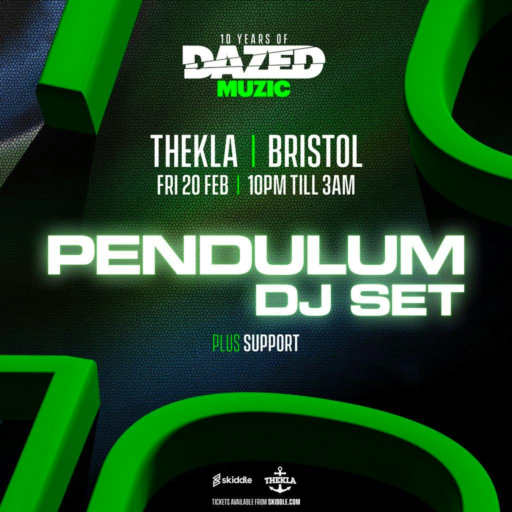 Dazed Muzic Presents: Pendulum DJ Set at Thekla