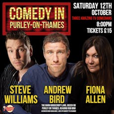 Comedy in Purley-on-Thames at The Barn Purley On  Thames