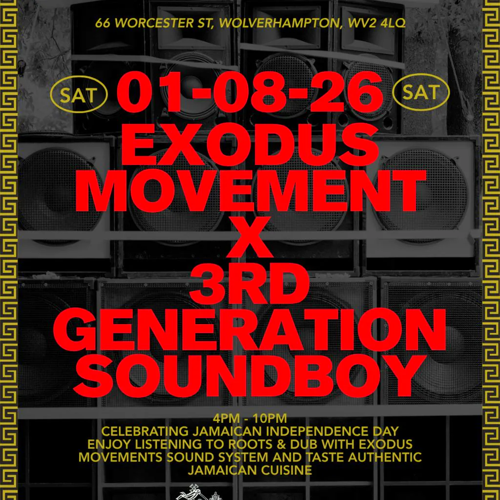 Exodus Movement X 3rd Generation Sound Boy at Level Up Bar