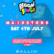 Reggae Bingo - Maidstone - Sat 4th July at BALLIN' Maidstone