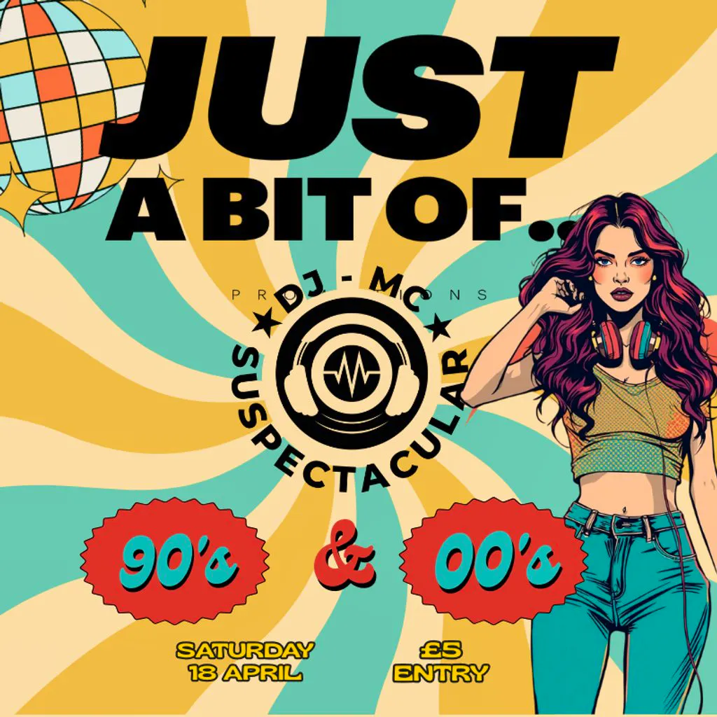 Just a bit of...90s and 00s with DJ Suspectacular at Canvas Bournemouth