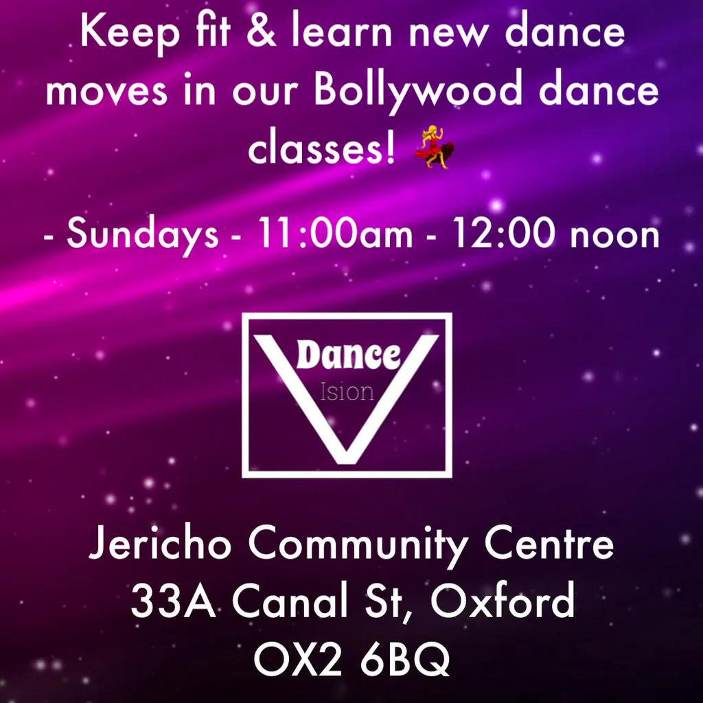 Bollywood Dance Class at Jericho Community