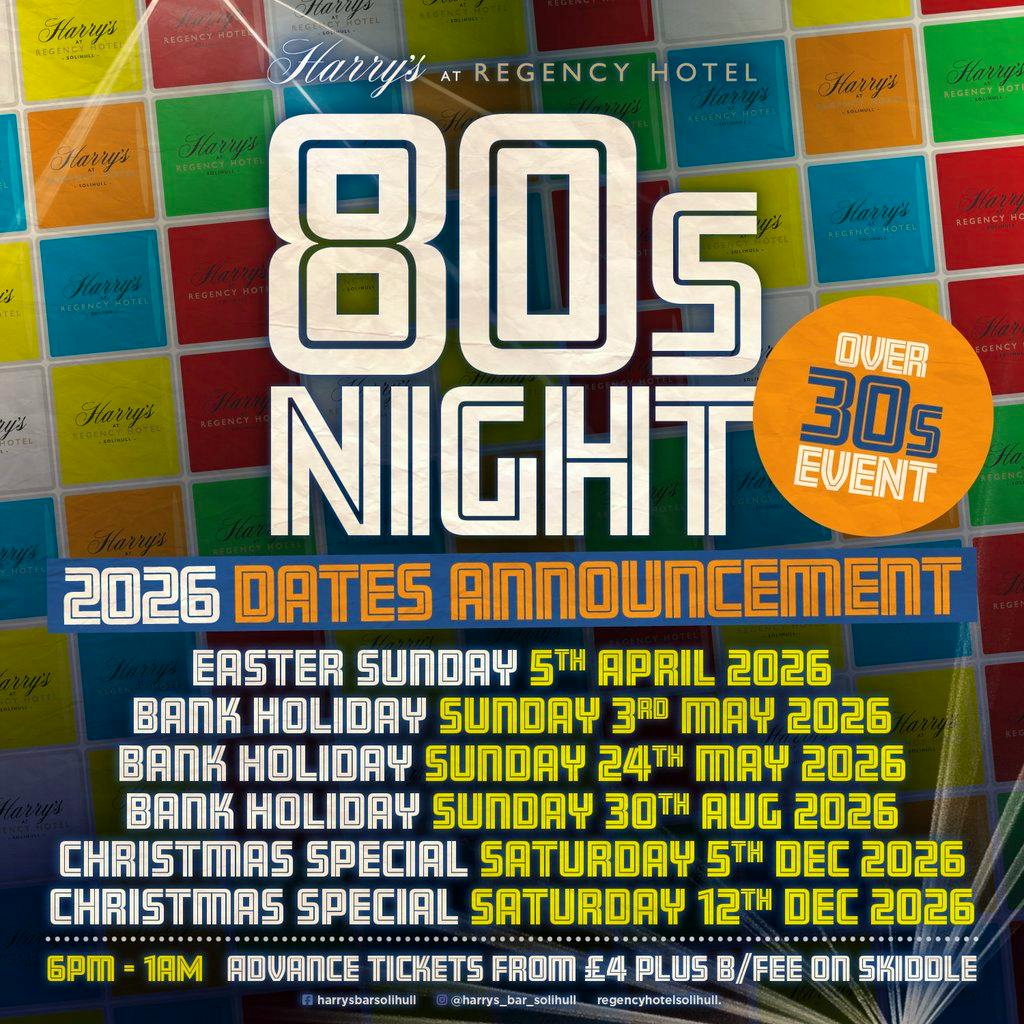 Easter Sunday - 80's Night - The Regency at The Regency Hotel Corus Hotel
