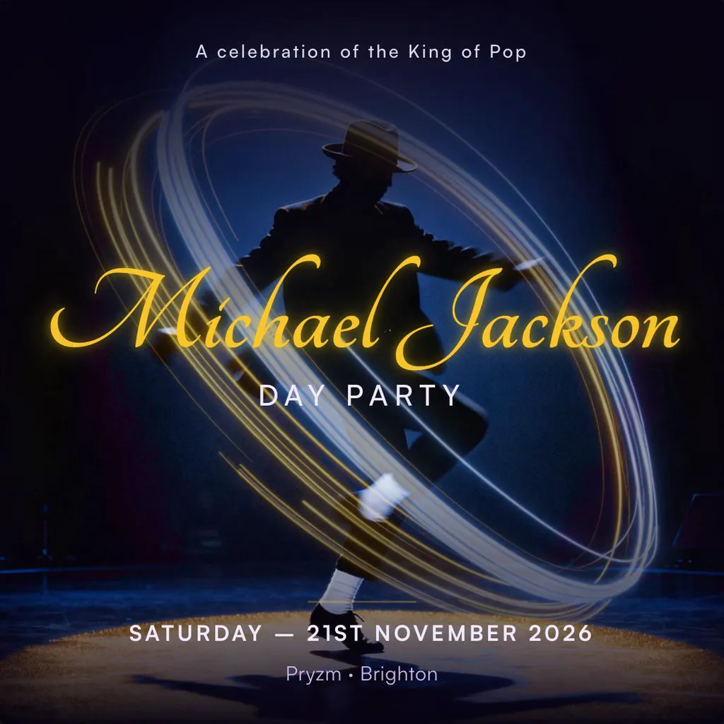 The Michael Jackson Day Party comes to Brighton at Pryzm Brighton
