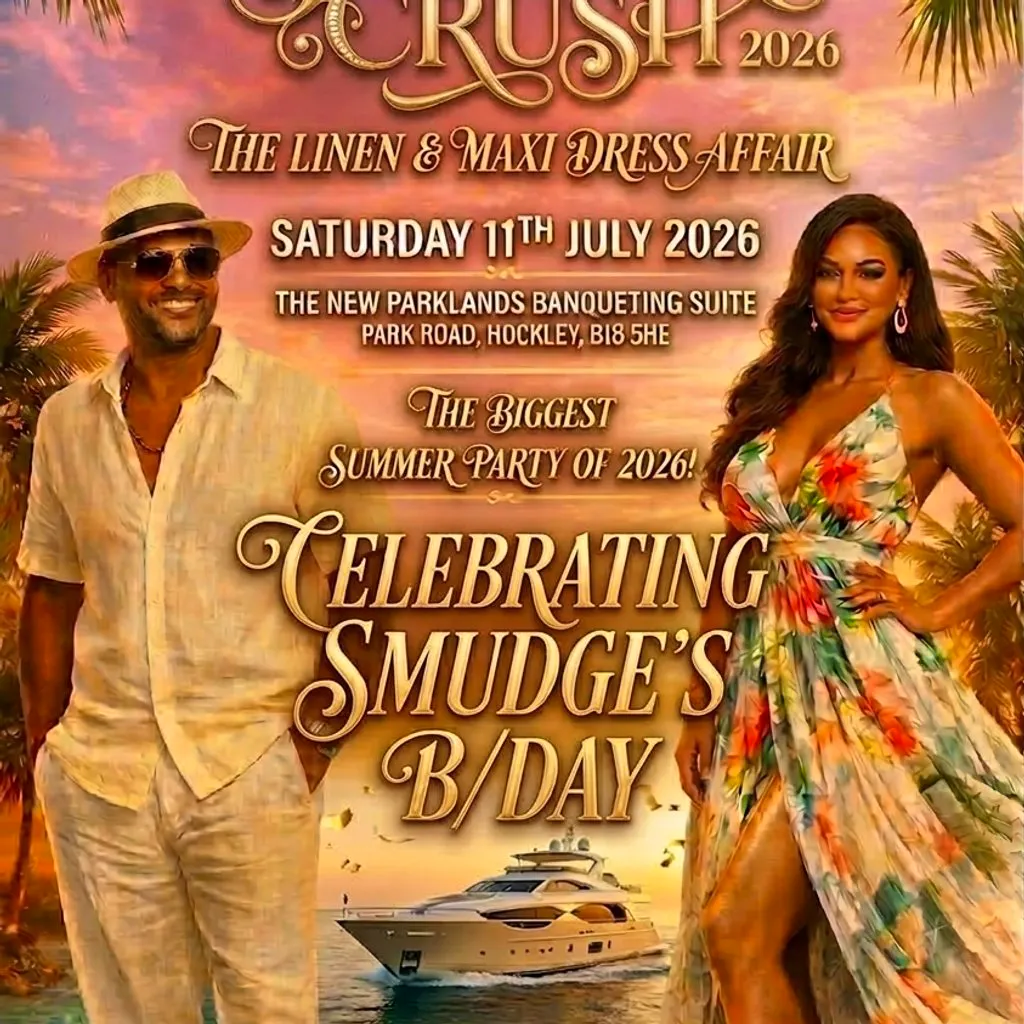 Summer Crush 2026 at The New Parklands Banqueting Suite