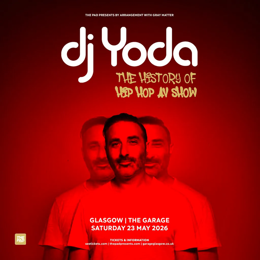 DJ Yoda 'The History of Hip Hop' AV Set - The Garage, Glasgow at The Garage Glasgow