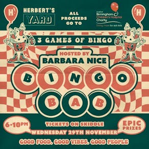 'Bingo Bab' - A Charity Bingo Night by Barbara Nice!