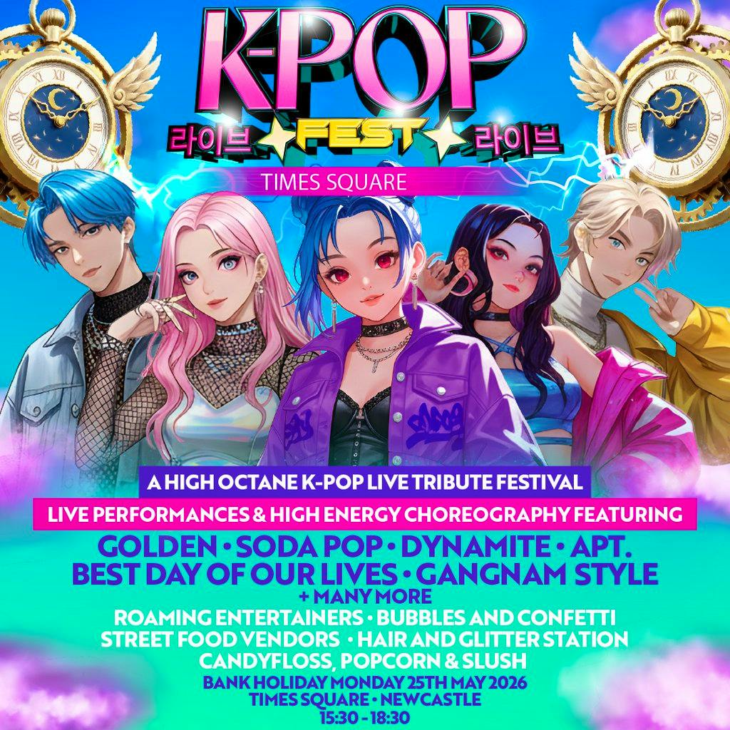 K-Pop Live | Times Square, Newcastle at Times Square Newcastle