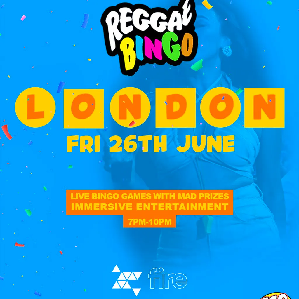 Reggae Bingo - London - Fri 26th June at Vauxhall Food And Beer Garden