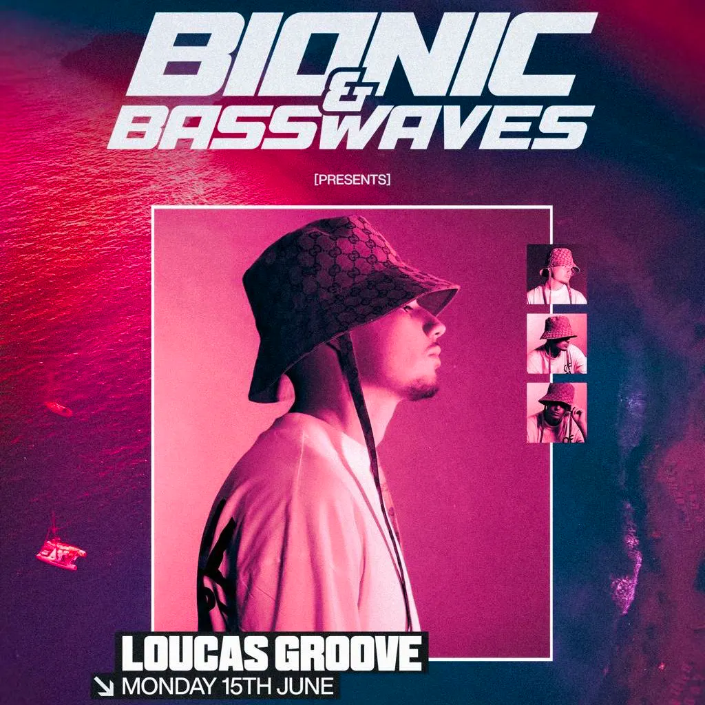 BIONIC X BASSWAVES PRESENTS : LOUCAS GROOVE (Ibiza Boat Party) at San Antonio Boat Parties