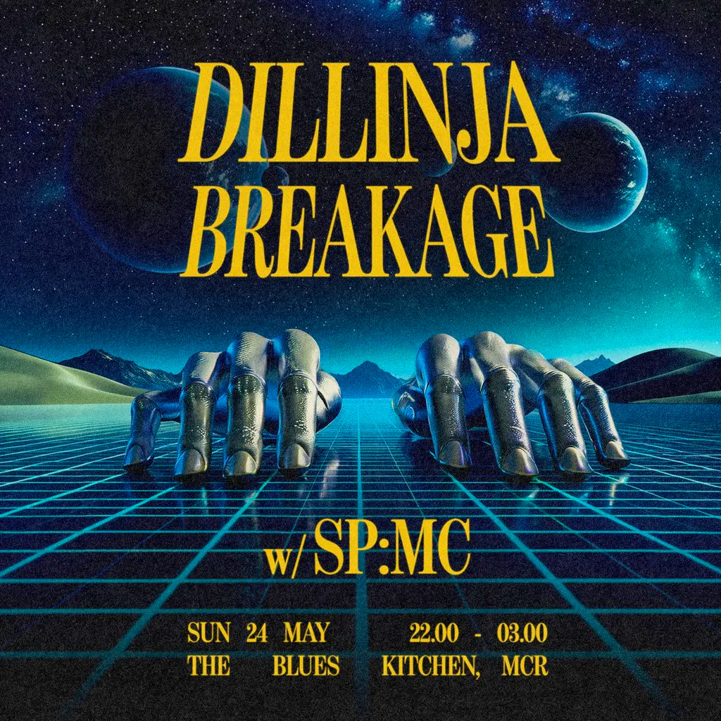 Dillinja, Breakage, SP:MC [Bank Holiday] at Blues Kitchen Manchester