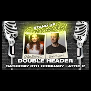 Chloe Radcliffe and Stuart Laws Comedy Stand Up in Southampton