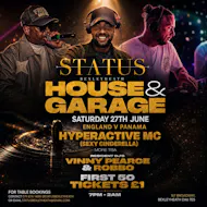 House & Garage Hyperactive Mc England vs Panama at Status Bexleyheath