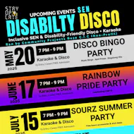 Adults SEN Disability Disco & Karaoke | Stay Up Late at Palm Beach