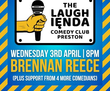 The Laughienda Comedy Club Preston | 3rd April 2024