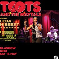 Toots and the Maytals-Feat Leba Hibbert at Queen Margaret Union (QMU)